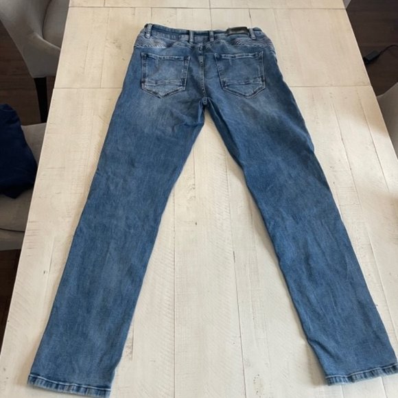 Doree Design Biker Blue Mens Jeans - Picture 5 of 5